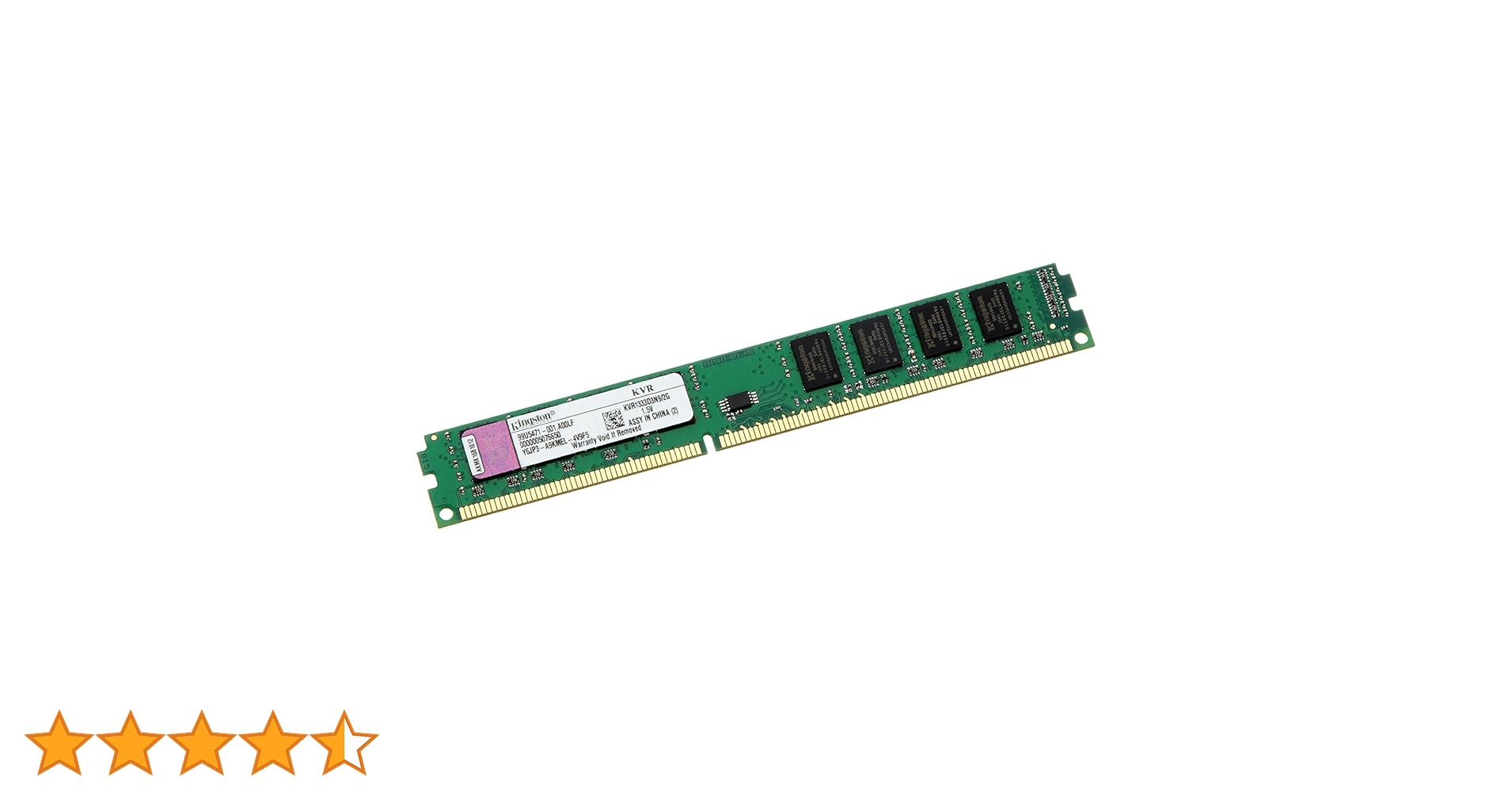 (未使用･未開封品)　Kingston デスクトップ用 DDR3 メモリー 2GB 1333MHz PC3-10600 CL9 DIMM KVR1333D3N9/2G ar3p5n1 Amazon.co.jp: Kingston デスクトップ用 DDR3 メモリー 2GB